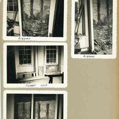 Photographs of House Structure and Repairs [59 Church Street]