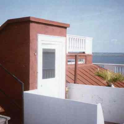 Rooftop of the Robert William Roper House (9 East Battery)
