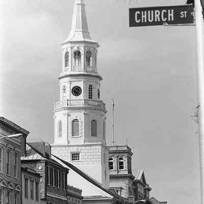 View West on Broad Street from the Robert Downie Building