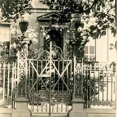 Gate, Isaac Jenkins Mikell House (94 Rutledge Street)
