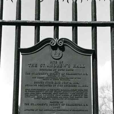 St. Andrews Hall Historic Marker