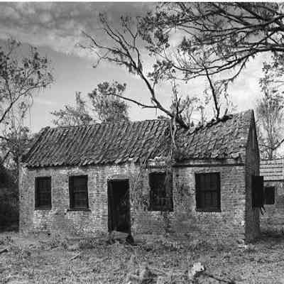 Boone Hall Plantation Slave Cabins After Hurricane Hugo