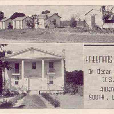 Freeman's Cottages on Ocean Highway 17, Awendaw, S.C.