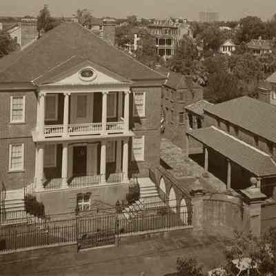 Aerial View, Miles Brewton House (27 King Street)