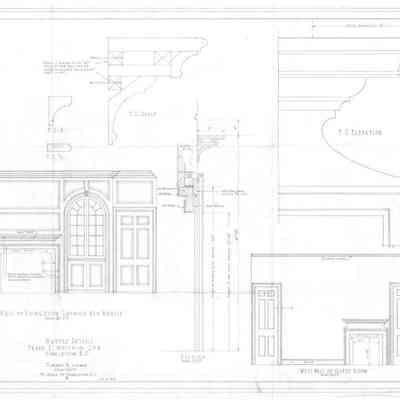 Mantle Details, Frank E. Whitman Job [59 Church Street]