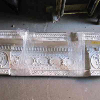 Federal Period Heart of Pine Door Surround Header