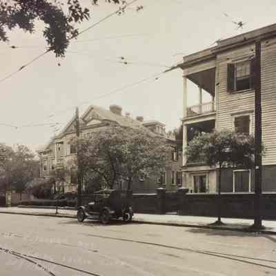 Looking South on Rutledge Avenue from 221 Rutledge Avenue