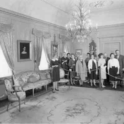 Tour of William Gibbes House Interior Room, ca. 1960 Tour of Historic Homes