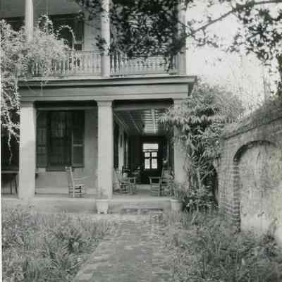 Rear View of 69 Church Street (Capers-Motte House)