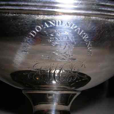 Silver Salts with Gregorie Crest