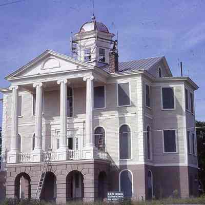 635 East Bay Street (Faber House) During Restoration