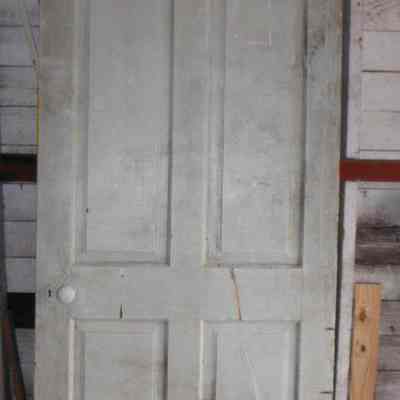 Greek Revival Four-Panel Door