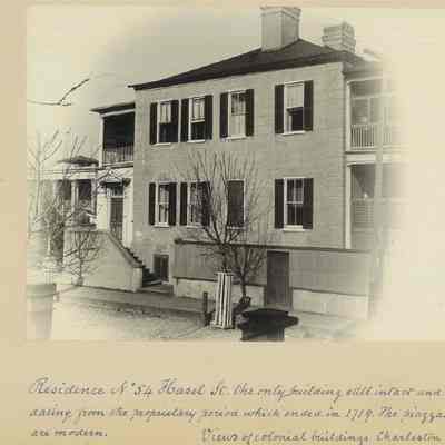 54 Hasell Street (Col. William Rhett House)