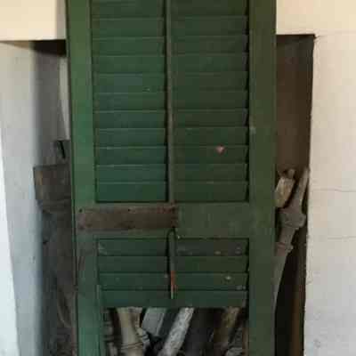 Victorian Louvered Shutter