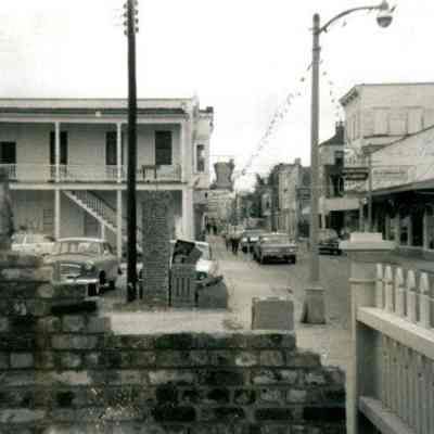 106 Broad Street (John Lining House) During Restoration Construction
