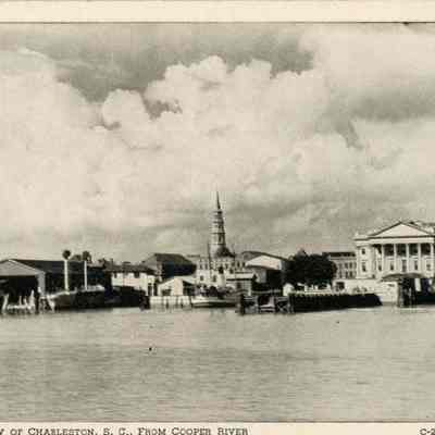 Waterfront View of Charleston, S.C., from Cooper River