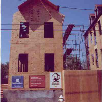 22-24 Amherst Street During Restoration