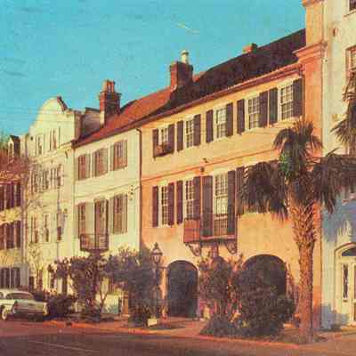 Rainbow Row (ca. 1961) [89-101 East Bay Street]
