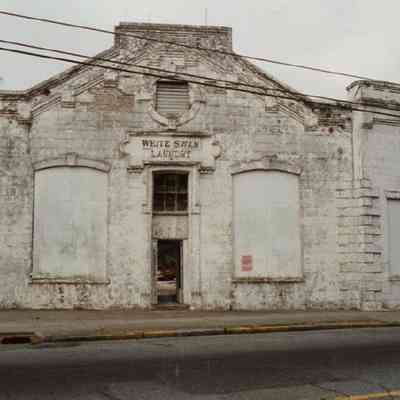 White Swan Laundry During Demolition [723 King Street]
