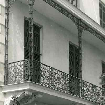 Edmonston-Alston House Cast-Iron Balcony Railing