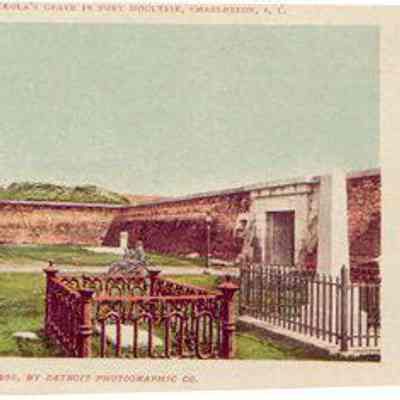 Osceola's Grave in Fort Moultrie, Charleston, S.C.