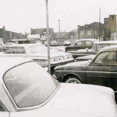 George Street Parking Lot Looking North to Calhoun Monument