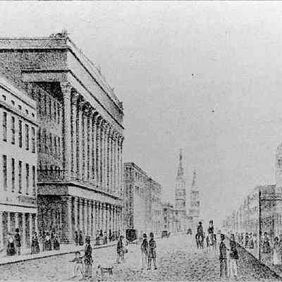 Meeting Street (1884): Origsize: 5x7; Origformat: Print-Photographic; Resolution: 150 dpi