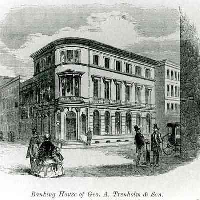 Banking House of George A. Trenholm and Son (1 Broad Street)