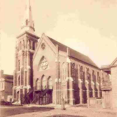 Emanuel A.M.E. Church After Repairs by Harry T. Zacharias, Charleston Contractor [110 Calhoun Street]