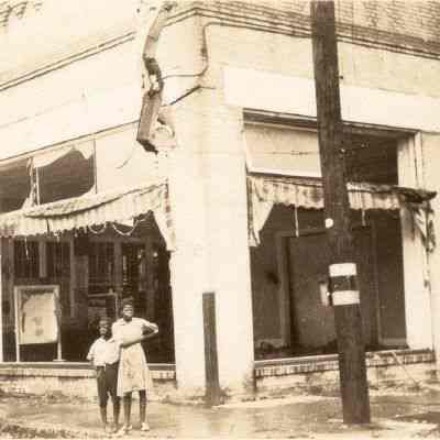 Church Street Store After the 1938 Tornadoes