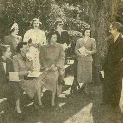 1949 Tour of Homes Hostesses and Samuel Gaillard Stoney