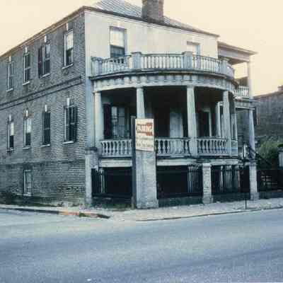 Robert Primerose House (332 East Bay Street) Before and After Rehabilitation