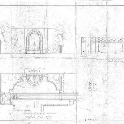 Plan of Garden for Mr. and Mrs. T.A. Smythe, 25 State Street