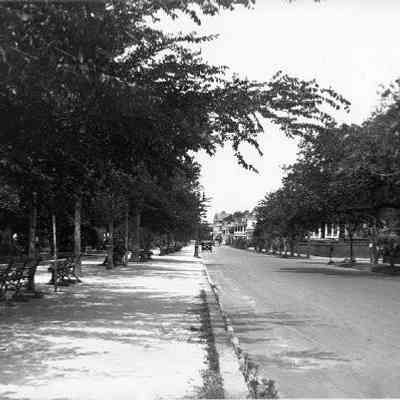 Looking West on South Battery