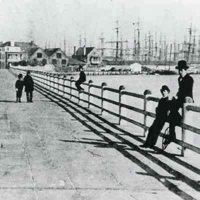 Looking North on the Battery