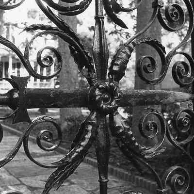 Detail, Sword Gates (32 Legare Street)