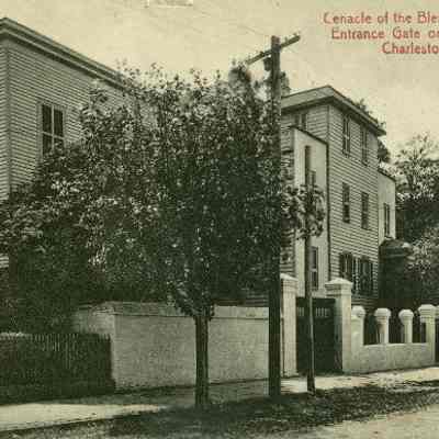 Cenacle of the Blessed Sacrament Entrance Gate on Calhoun Street