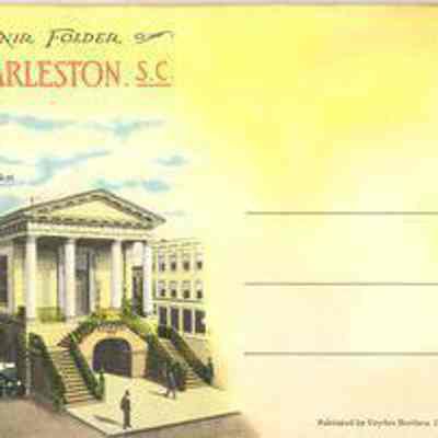 Souvenir Folder of Charleston, S.C