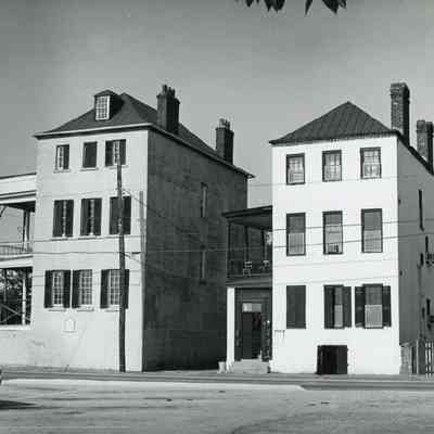 311 East Bay Street (Stephen Shrewsbury) House During Rehabilitation / 313 East Bay Street