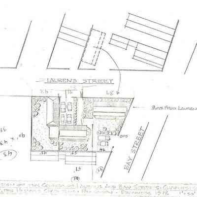 Proposed Redesign of the Corner of Laurens and Bay Streets [39 Laurens Street, 41 Laurens Street, 43 Laurens Street]