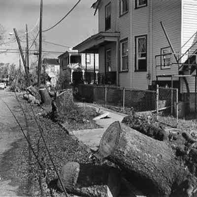 Upper Coming Street After Hurricane Hugo