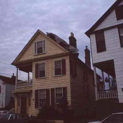 44 Vanderhorst Street After Hurricane Hugo