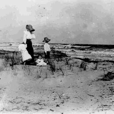 Children on the Beach at Sullivans Island