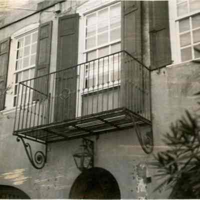 Wrought-Iron Balcony at 99-101 East Bay Street