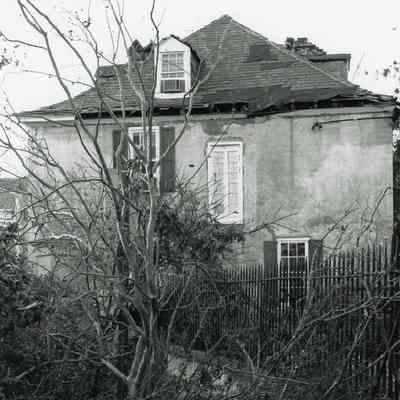 Alexander Peronneau Tenement (143-145 Church Street) After Hurricane Hugo