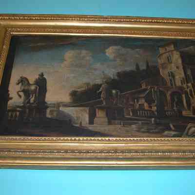 Painting of Classical Ruins