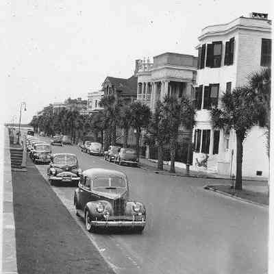 Looking South on East Battery at 31 East Battery