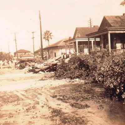Scenes After the 1938 Tornadoes