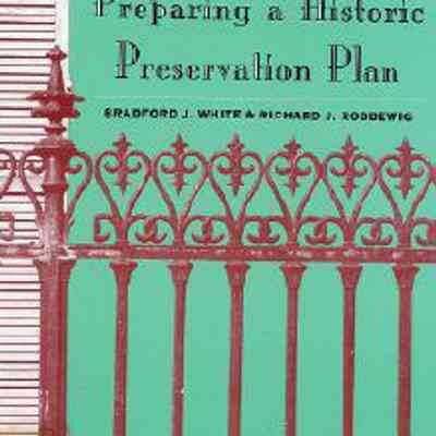 Preparing a Historic Preservation Plan