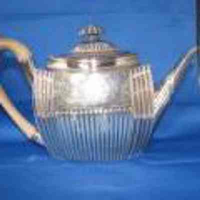 Silver Three Part Tea Service